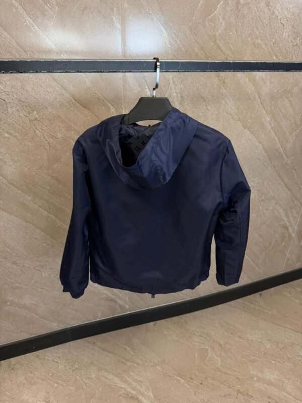 Louis Vuitton Monogram Reversible Blue Jacket High Quality