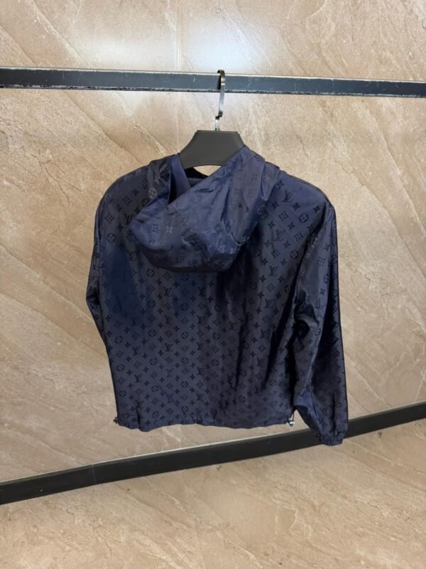 Louis Vuitton Monogram Reversible Blue Jacket High Quality