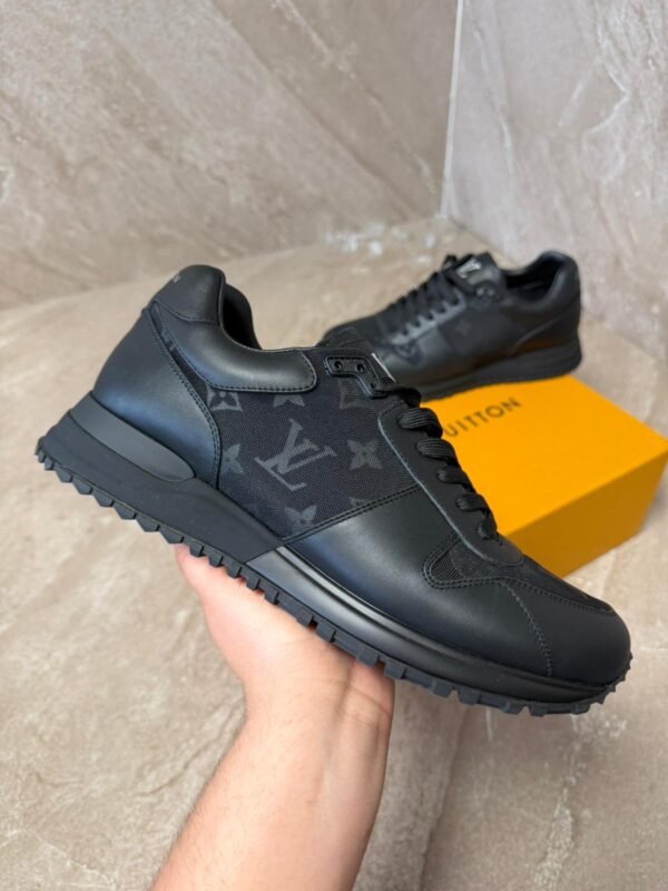 Louis Vuitton Monogram Trainers Black