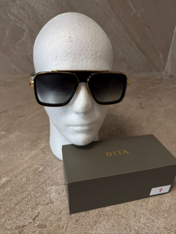 Dita LXN-EVO Black Gold Sunglasses