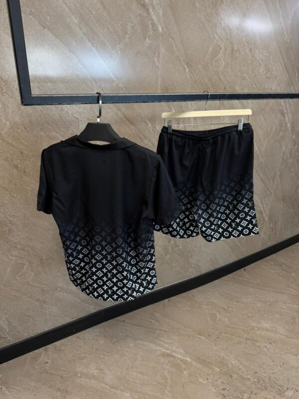 Louis Vuitton Half Monogram Summerset Black White