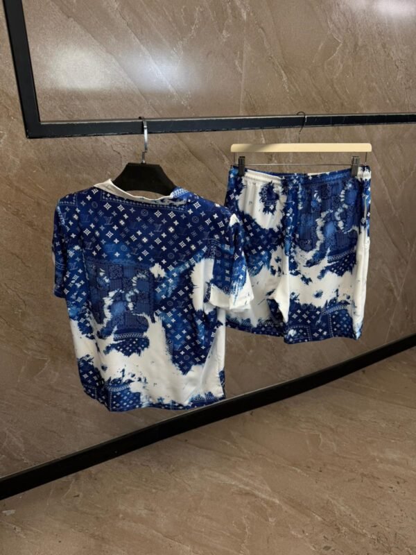 Louis Vuitton Monogram Summerset Blue/White