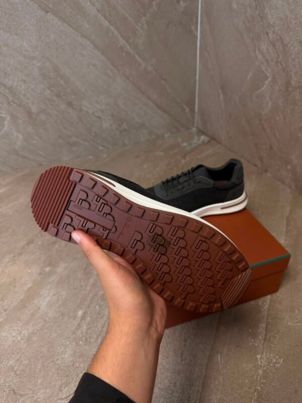 Loro Piana Weekend Walk Grey Sheep Sneakers