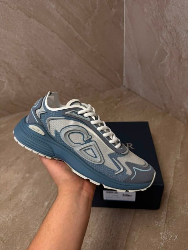 Dior B30 Countdown Teck-Sneaker Blue Grey