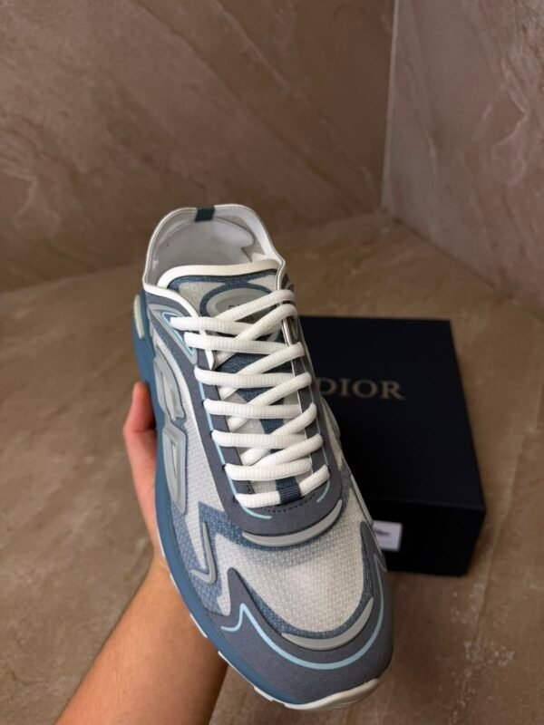 Dior B30 Countdown Teck-Sneaker Blue Grey