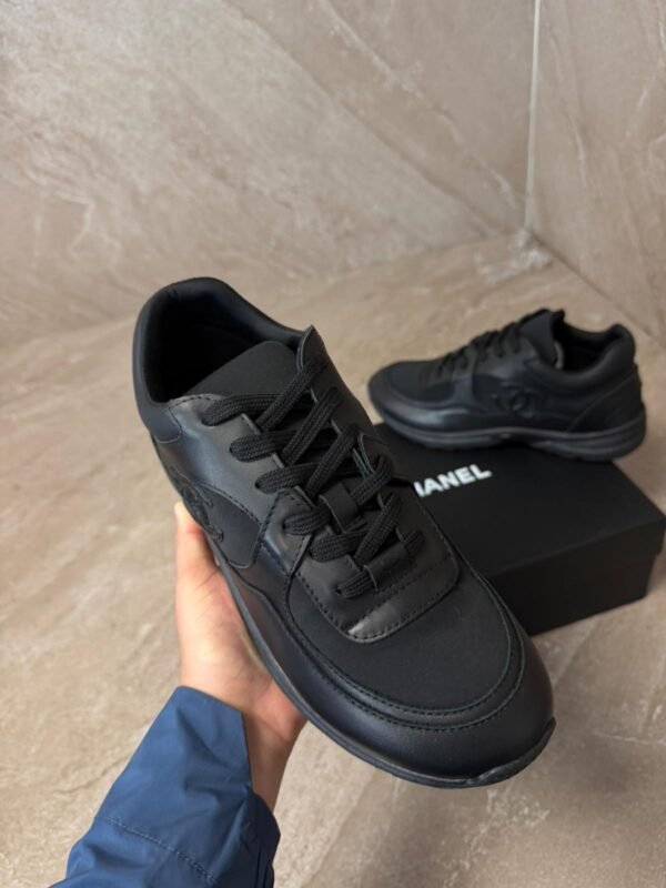 Chanel Sneakers Black on Black