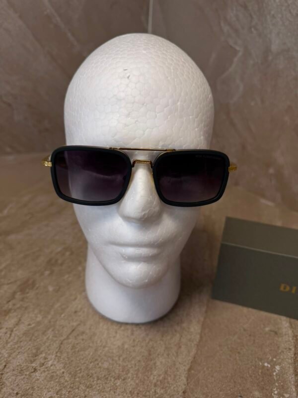 Dita Flight 8 Black Gold Sunglasses