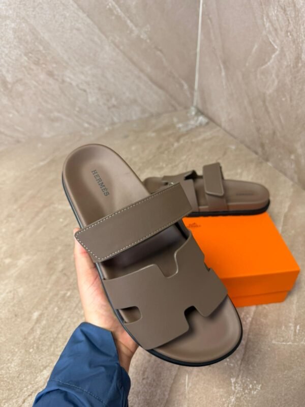 Hermes Chypre Brown Sandals