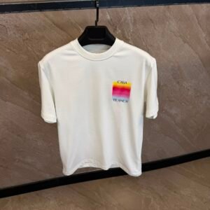 Casablanca Witte T-Shirt Colorway