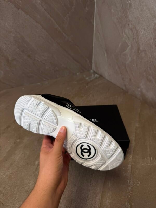Chanel Sneakers Black White