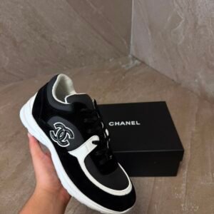 Chanel Sneakers Black White
