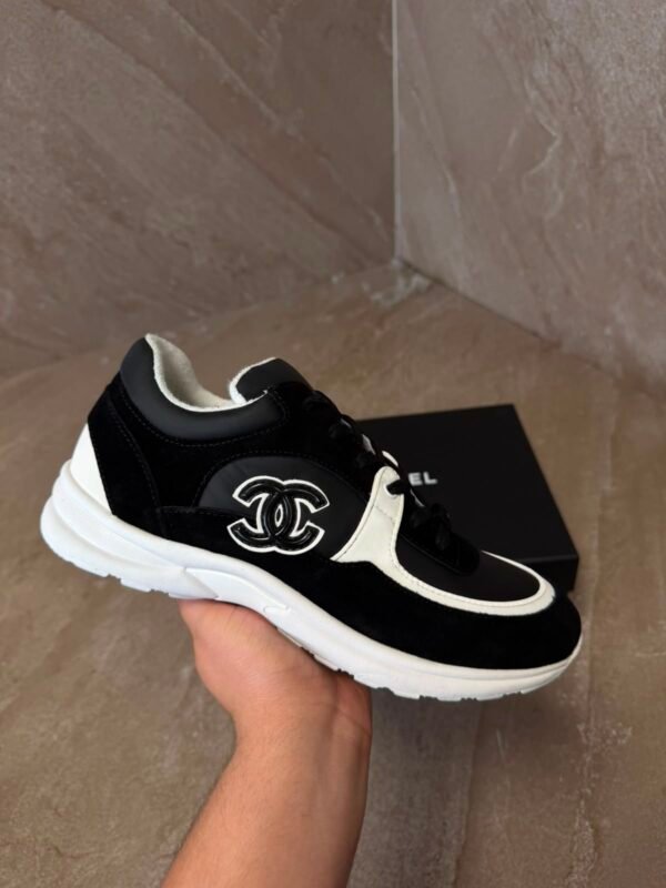 Chanel Sneakers Black White