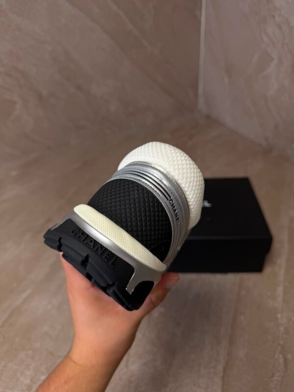 Chanel Sneakers Grey White