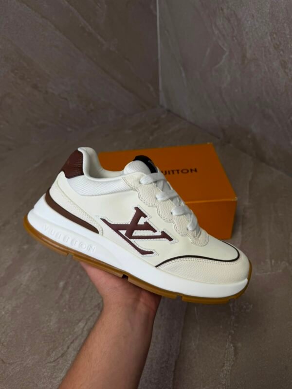 Louis Vuitton Classic White Brown