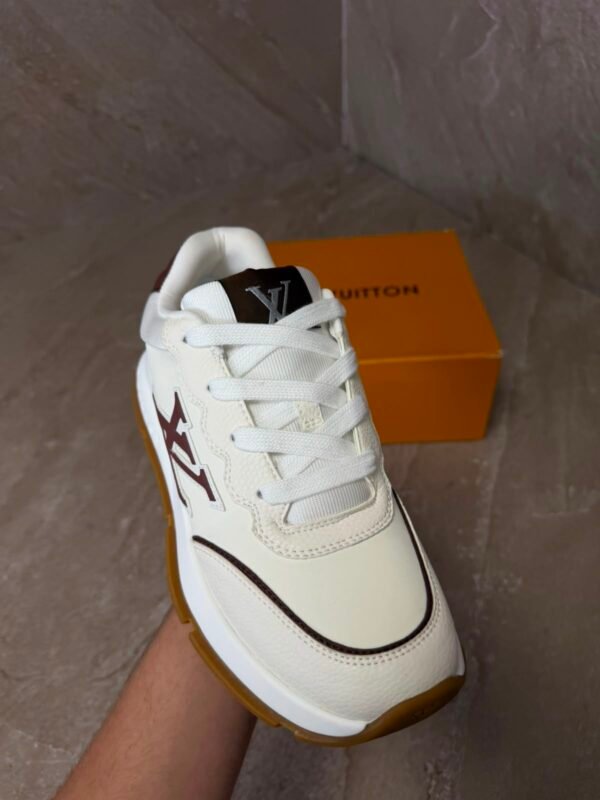 Louis Vuitton Classic White Brown