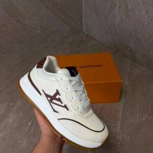 Louis Vuitton Classic White Brown