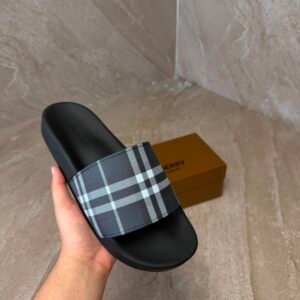 Burberry Black Slippers
