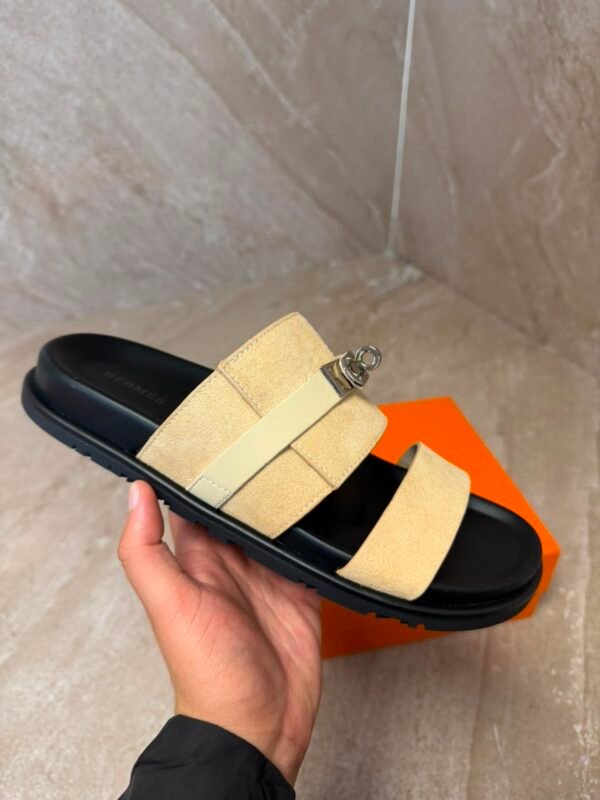 Hermes Jackson Sandal Beige