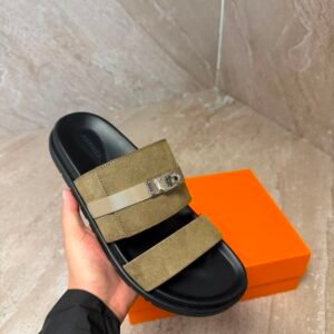 Hermes Jackson Sandal Brown
