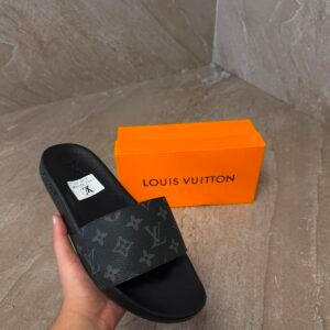 Louis Vuitton Black Monogram Sneakers