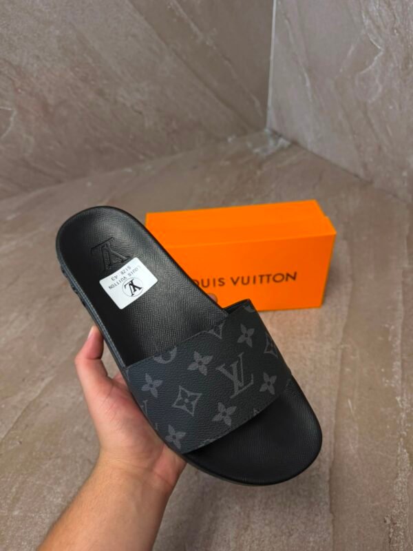 Louis Vuitton Black Monogram Sneakers