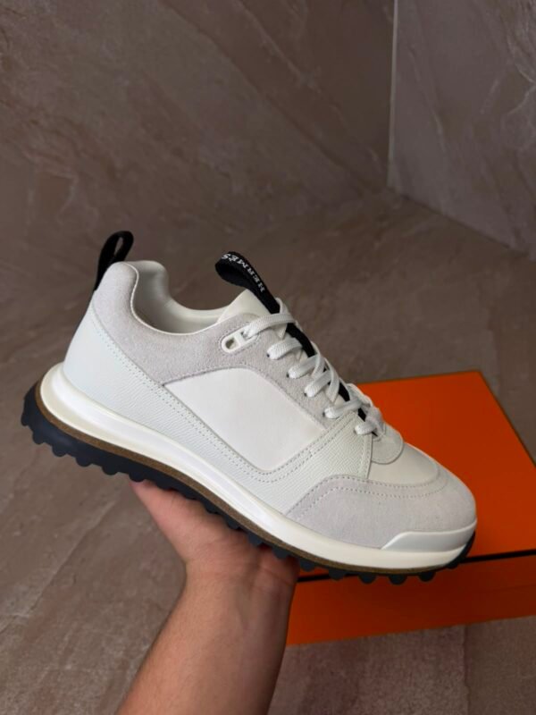 Hermes New White Sneakers