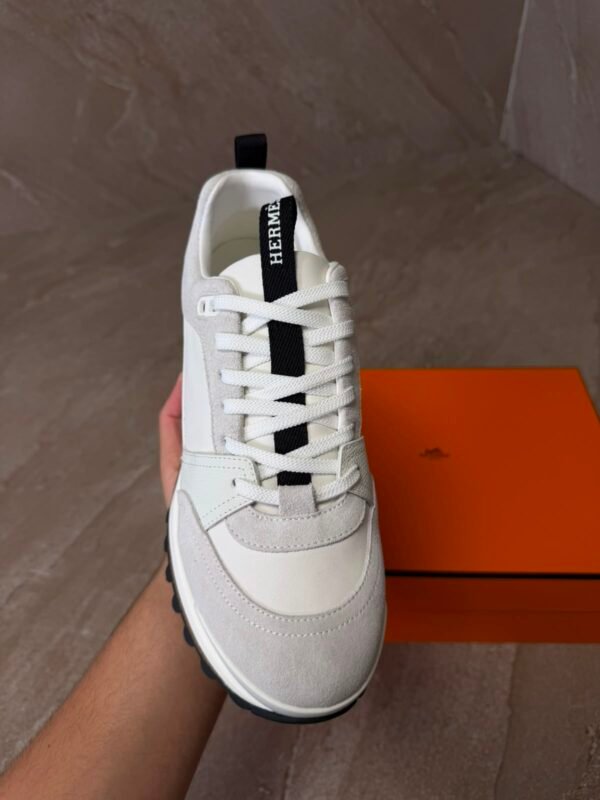 Hermes New White Sneakers