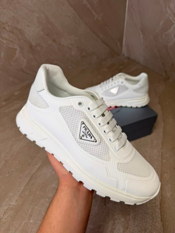 Prada Prax 2.0 White Sneakers