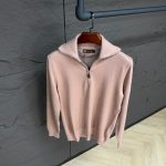Loro Piana 1/4 Sweater Light Brown