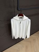 Loro Piana 1/4 Sweater White