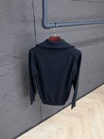 Loro Piana 1/4 Sweater Black - Afbeelding 2