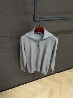 Loro Piana 1/4 Sweater Grey