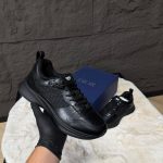 Christian Dior B25 Black Leather Sneakers