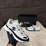 Chanel Low Top CC Runner White/Black