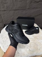 Chanel Low Top CC Runner Black on Black