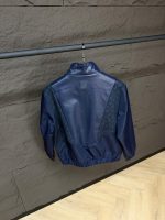 Louis Vuitton Leather Mix Track Top Jacket High Quality - Afbeelding 3