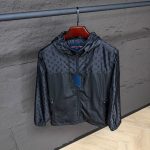 Louis Vuitton Half Monogram Windbreaker High Quality