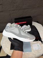Prada Cups Light Grey Sneakers - Afbeelding 2