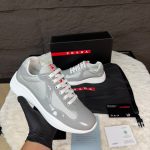 Prada Cups Light Grey Sneakers