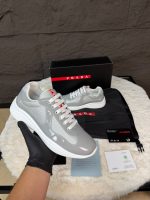 Prada Cups Light Grey Sneakers