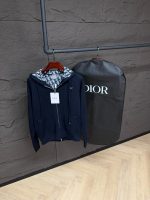 Christian Dior Oblique Zipper Vest High Quality