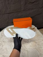 Hermes Bouncing Sneakers Beige - Afbeelding 3