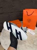 Hermes Bouncing Sneakers Grey Blue - Afbeelding 3