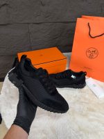 Hermes Bouncing Sneakers Black on Black