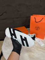 Hermes Bouncing Sneakers Black White - Afbeelding 3