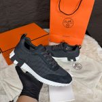 Hermes Bouncing Sneakers Grey White