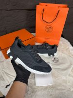 Hermes Bouncing Sneakers Grey White