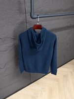 Loro Piana Cashmere Vest Navy Blue - Afbeelding 3