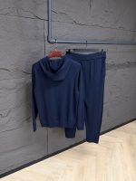 Loro Piana Merano Cashmere Tracksuit Blue High Quality - Afbeelding 2