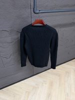 Loro Piana Plane Tree Crewneck Babycashmere Black - Afbeelding 2